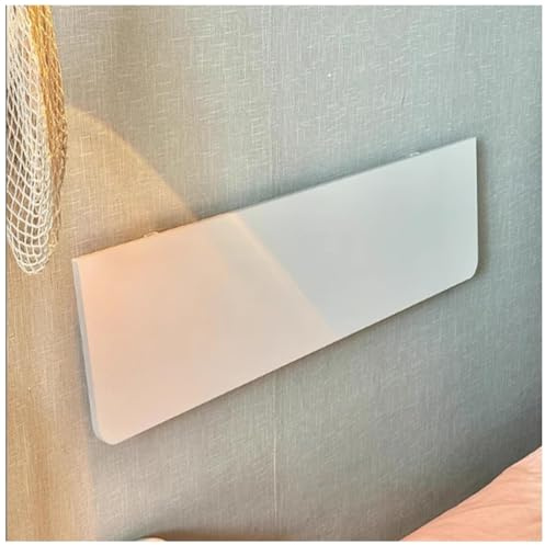 Klappbarer Wandtisch, platzsparender MDF-Esstisch, weißer Holztisch für Balkon, Küche, Schlafzimmer, 40 x 30 cm