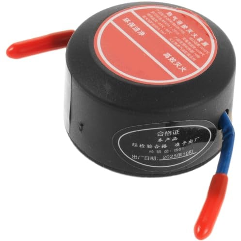 EPIGEIST Mini Estintore per Casa Automatico a Aerosol da 10g, per Estintore per Macchina e Vano Motore, Lega di Alluminio, Protezione per Auto e Appartamento