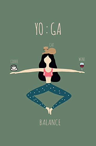 Yoga Balance: Internet Password Organizer & Logbook Discrete : A Thoughtful Christmas and Birthday Gift For Yoga Coffee Wine And Cats Lovers (Small Pocket Size Series, Band 1)