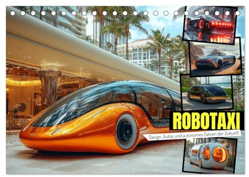 Zukunft Auto - Design, Autos und autonomes Fahren der Zukunft (Tischkalender 2026 DIN A5 quer), CALVENDO Monatskalender: Autokalender mit ... und Technikfreunde. (CALVENDO Technologie)