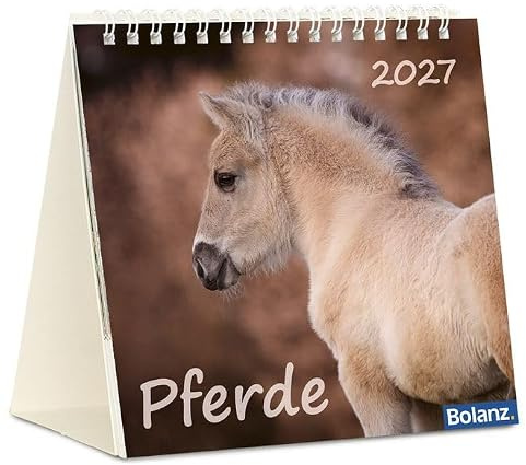 Pferde 2027 – Tischkalender