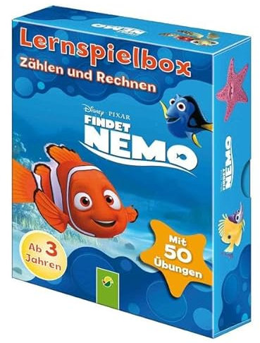Disney Lernspielbox - Findet Nemo: Zählen und Rechnen: Mit 50 Übungen