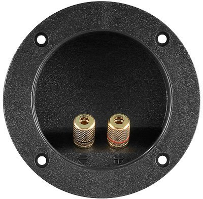 Unbekannt 2 Stück, Wentronic LK 02 RG Lautsprecher-Terminal, 2 Pol. Rot/Sch