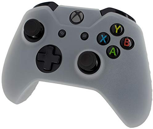 Assecure Pro - Funda para mando de Microsoft Xbox One (silicona), color blanco