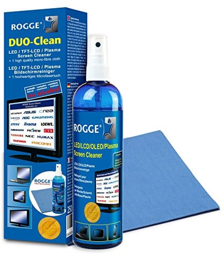 ROGGE Duo-Clean Original Grosspackungen (45er Pack) LCD-TFT-LED TV+Plasma Screen Cleaner.