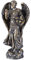ATL Bronzierte kleine Barachiel-Figur aus Polyresin