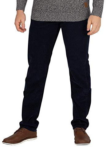 Lois Jeans Men's Sierra Thin Corduroy Trousers, Navy Blue