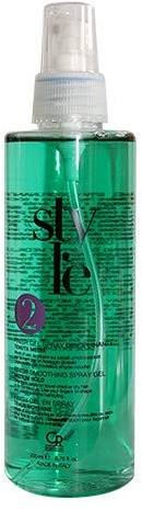Style - Finish Gel Spray Disciplinante - Gel Spray Professionale a Tenuta Media per Capelli Indisciplinati per Modellare l'Acconciatura e Scolpire Singole Ciocche - 200 ml
