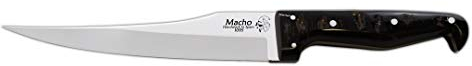 J&V Adventure Knives JV Cuchillo Macho RIOJANO Carnero para Caza, Pesca, Supervivencia y Bushcraft Realizado en Albacete + Portabotellas de Regalo