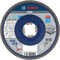 Bosch Professional 2608619209 Disco Lamellare Dritto, per Metallo, X-Lock, X571, Ø125 mm, Grana K40, Diametro Ø 22.23 mm