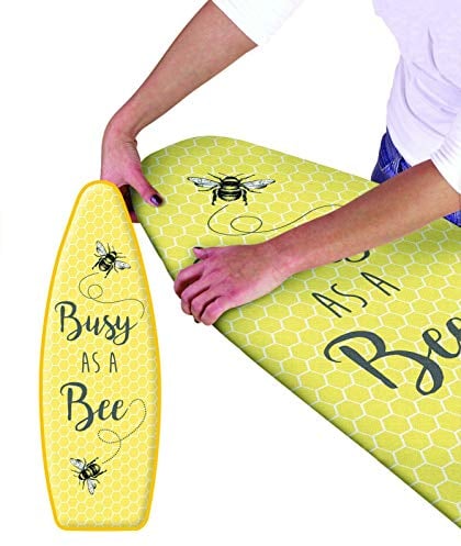 Ironing Board Covers | Easy To Fit Elasticated Ironing board Cover | Fits Ironing boards 120 X 40cm | Heat Reflective Properties To Help Make Ironing Easier