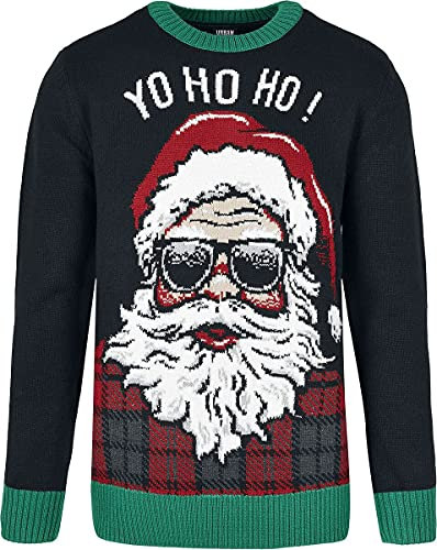 Urban Classics Ho Ho Ho Sweater Black M