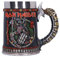Nemesis Now Iron Maiden Senjutsu Chope Senjutsu en résine grise sous licence officielle Iron Maiden avec insert amovible moulé dans la résine de qualité supérieure peinte à la main