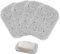 MultiValue Lot de 4 Porte-Savon, Antidérapants et Durables économiseur de Savon avec Forme de Bobine de Drainage Automatique pour Ranger leSavon (Blanc, 4)