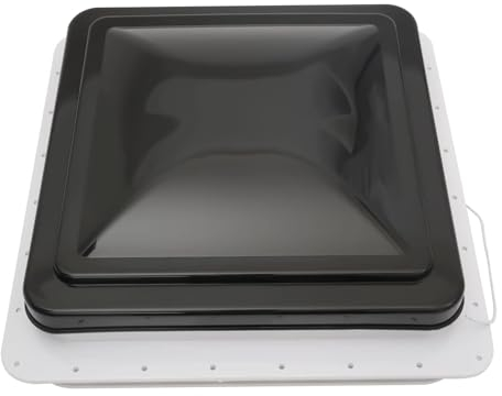 RV Dachfenster Dachluke 42 x 42 cm Dachventilator Vent Dachluke Dachfenster Dachhaube Lüftungsdachfenster Für Wohnwagen Wohnmobil Caravan