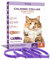 TriOak Calming Collar for Cats: Pheromone-Infused Behavior Support, Long-Lasting 30-Day Effect, Adjustable & Waterproof, 4-Pack (Plum)
