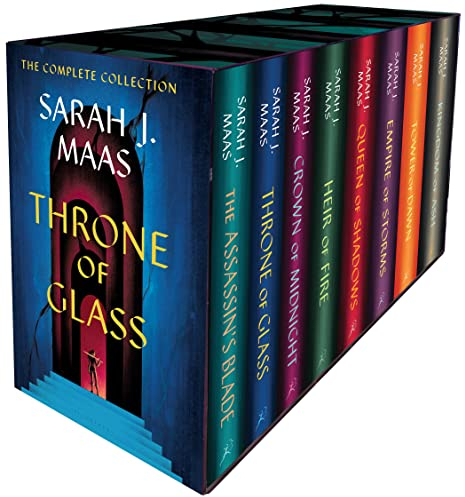 Throne of Glass Hardcover Box Set: Sarah J. Maas: 1-8