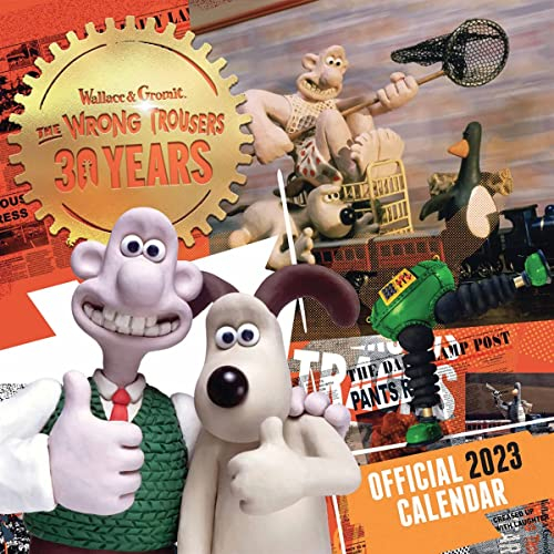 Wallace & Gromit 2023 – Wandkalender: Original Danilo-Kalender [Mehrsprachig] [Kalender] (Wall-Kalender)