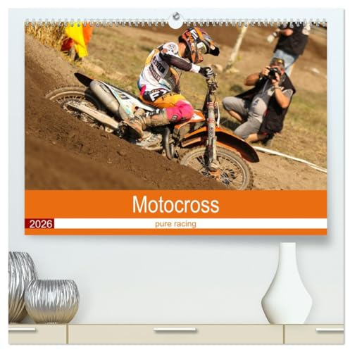 Motocross 2026 (hochwertiger Premium Wandkalender 2026 DIN A2 quer), Kunstdruck in Hochglanz: Actionreich und spektakulär (CALVENDO Sport)
