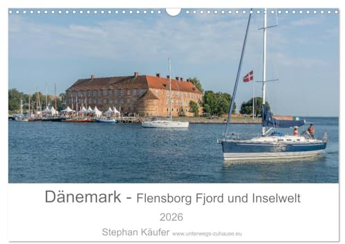 Dänemark - Flensborg Fjord und Inselwelt (Wandkalender 2026 DIN A3 quer), CALVENDO Monatskalender: Sehnsuchtsorte in der Dänischen Südsee (CALVENDO Orte)