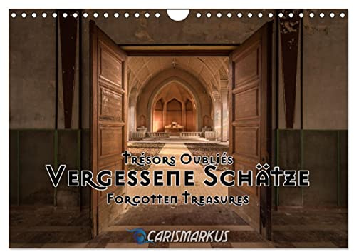 Vergessene Schätze - Forgotten Treasures (Wandkalender 2026 DIN A4 quer), CALVENDO Monatskalender: Verlassene Orte von ihrer schönsten Seite (CALVENDO Orte)