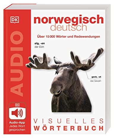 Visuelles Wörterbuch Norwegisch Deutsch: Mit Audio-App - jedes Wort gesprochen