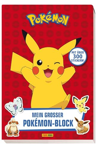 Pokémon: Mein großer Pokémon-Block: mit über 300 Stickern!