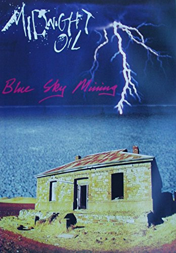 Midnight Oil Poster Format 62 x 86 cm Original von 1990