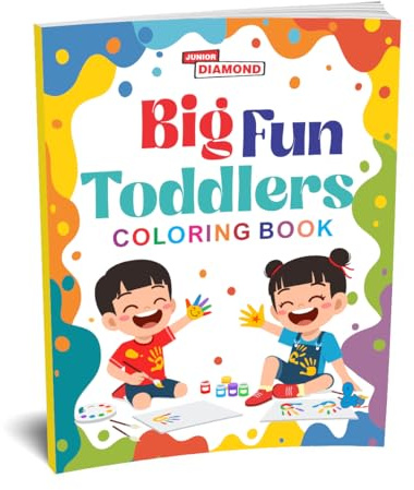 Big Fun Toddlers Colouring Book