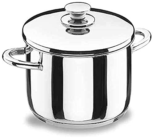 LACOR, 40116, Olla con Tapa Vitrocor, INOX, 28 cm