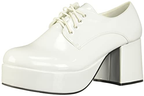 Ellie Shoes Herren Men's Platform Plattform, Weiss/opulenter Garten, Large