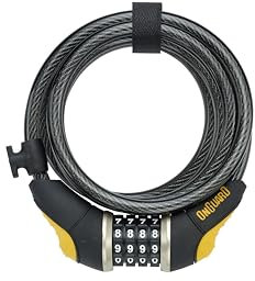 ONGUARD 45008031L Doberman Bike Lock, Black, 240 cm x 12 mm
