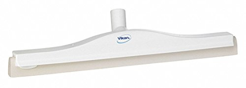 Vikan - Hygiene Klassischer Bodenabzieher - Mit festem Hals - Weiße Kassette - 500mm - Weiß