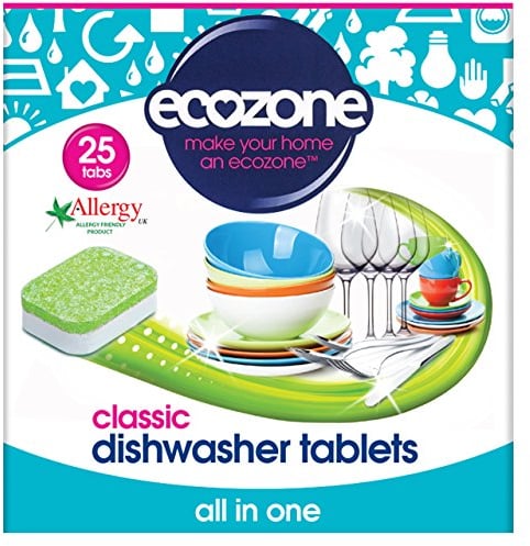 Ecozone All in One Classic Dishwasher Tablets, (25 Tablets)