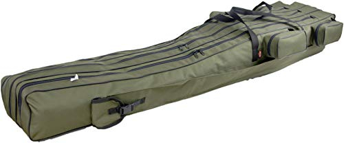 Witan Angeltasche Premium RUTENTASCHE Rutenfutteral 2, 3 Kammer 150-190cm (3 - Kammer - 190cm)
