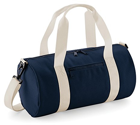 Bagbase Mini Sporttasche (Einheitsgröße) (Marineblau/Off Weiß)