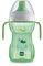 MAM Vaso de Aprendizaje, a partir de 8 Meses, 270ml, para la Transición al Vaso Normal, Boquilla Dura con Válvula Extraíble Antiderrames, con Asas que Brillan en la Oscuridad, Neutro, Pack 1ud