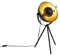 Qazqa - Table Lamp I Table Light Black with Gold 63.3 cm Tripod Adjustable - Magnax- - Industrial - Suitable for LED E27 | 1 Light - Steel Table lamp - Suitable for Living Room I Bedroom I