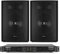 VONYX SL15 Passive DJ Speaker System with VDA500 Amplifier - Complete 1600W Stereo PA Disco Sound Setup, 15 Speakers & Professional Audio Cables Included