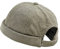 CLAPE Corduroy Cotton Docker Cap Cord Dockermütze Kurz Kappe Ohne Schirm Seemannsmütze Rolled Cuff Brimless Cap Rollmütze Herren