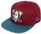 TRIVINKIN Mighty Ducks Mütze für Herren, Hockeymütze, verstellbare Snapback-Baseballmütze mit gesticktem Logo, Größe S - XL, Violett#504, X-Large