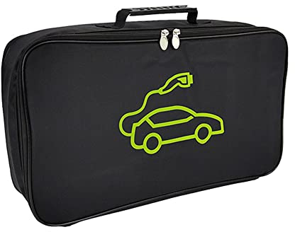 EV Kabeltasche, MoreChioce EV-Ladekabelaufbewahrung Überbrückungskabeltasche Wasserdichte EV Ladekabelgehäuse Kabel-Organizer Tragetasche EV-Ladekabel-Aufbewahrungstasche mit Griff,Mit Logo