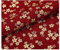 ZEALMAX Tissu bronzant de style japonais, élégant tissu fait à la main pour bricolage, couture, tissage, sakura doré, écarlate