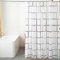 Helweet Rideau de Douche, Rideau de Salle de Bain, Rideau de Baignoire, Rideau Anti Moisissure, Rideau de Douche Imperméable, Rideau de Douche de Salle de Bain, 180 X 200cm (Motif à Carreaux)