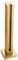 Glass Railing Post Rostfreier Stahl Gold Glas-Geländerpfosten für Innen/ Außenbereich Decking Landing Geländer 10-12mm Dicke Glas, Glas-Geländer Sicherer Schutz ( Color : Gold Mid Post , Size : 100cm/