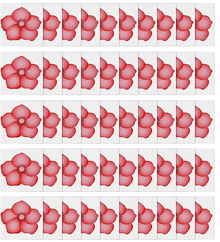 WD&CD 50 Stück Fenster Fliegenfallen Rot, Fruchtfliegenfalle Klebefalle Fenster Obstfliegenfalle Aufkleber Fliegen Falle Papier Fliegenfänger