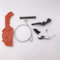 Luxuypon Kit de réparation pour bande de frein de chaîne compatible avec les pièces de tronçonneuse Hus-Qvarna 362 365 371 372 XP 372XP