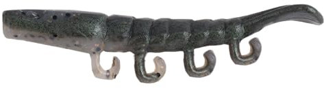 Berkley Gulp!® Salzwasser-Turbo-Garnele; Weichköder-Angelköder für Salzwasser-Raubfische; Garnelen-Imitation mit vibrierenden Beinen, schnelles oder langsames Einholen, 10cm, Peppered Prawn