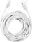ZHHSUNY Charger Cord Replacement for (V-Tech, Owlet, Babysense, Infant Optics DXR-8，VAVA Baby Monitor etc.), Micro USB Power Cable 1-Pack (White, 3 meters)