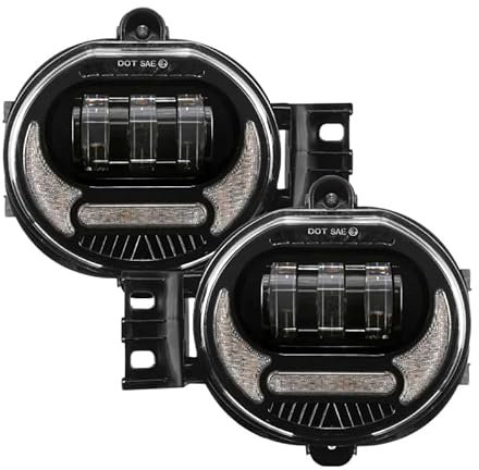 Schwarz,LED Nebelscheinwerfer Fit Für Dodge Ram 1500 2002-2008 Dodge Ram 2500/3500 2003-2009